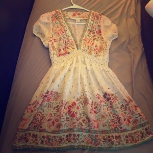 Charlotte Russe floral babydoll top
